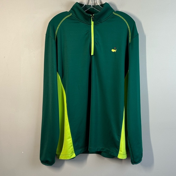 Masters Tech Other - Masters Tech 1/4 Zip Pullover In Augusta Green Size XL Golf
